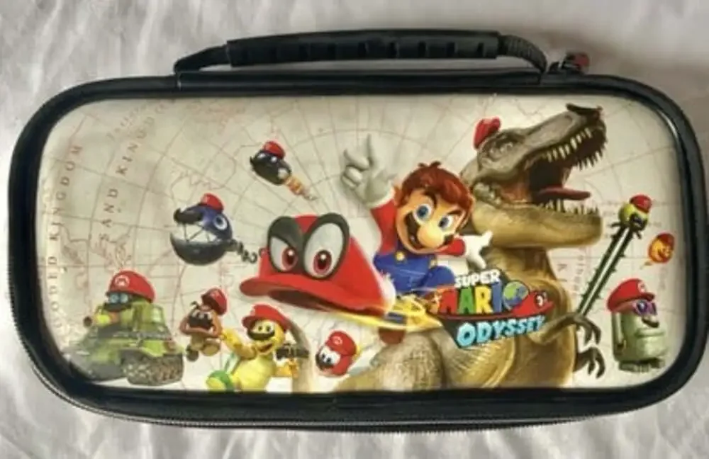 Super Mario Odyssey Nintendo Switch Travel Case